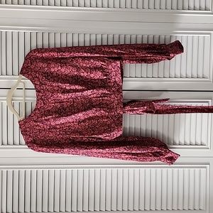 Boden silky cropped blouse